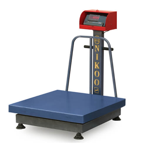 باسکول صنعتی ۷۵۰ کیلو گرم نیکو پایه دار