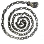 زنجیر یک سر قلاب سایز 10 (9 متری)