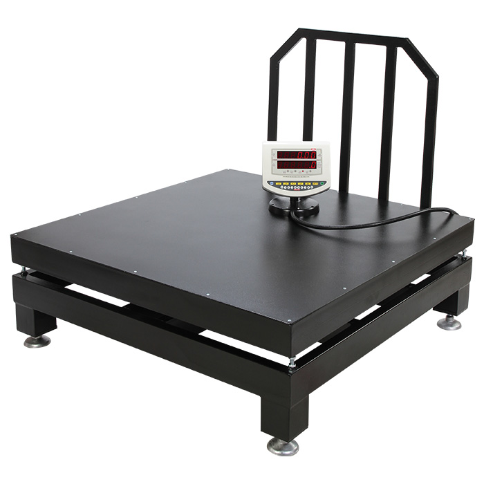 باسکول یک تن محک سینی ۱۰۰×۱۰۰ گالوانیزه دیواری