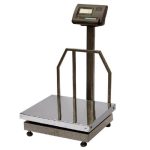 باسکول استیل 300 کیلویی پایه دار نیکو