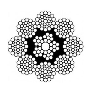 سیم بکسل آسانسوری۳۶*۸ مغز فولادی WS+IWRC