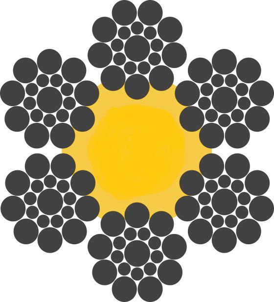 سیم بکسل حفاری۱۹*۶ سایز۶