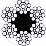 سیم بکسل جرثقیل ۶X19S